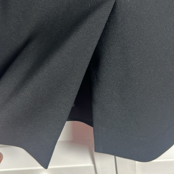 Le Suit Career Business Lined Pencil Skirt Size 14 Black - Picture 6 of 6